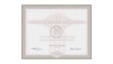 Certificate 3
