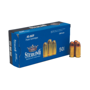 STERLING .45 ACP Pistol Cartridge/230 Grain
