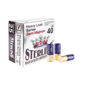 STERLING Exclusive Series 12 Gauge 40G Semi Magnum-  No: 01